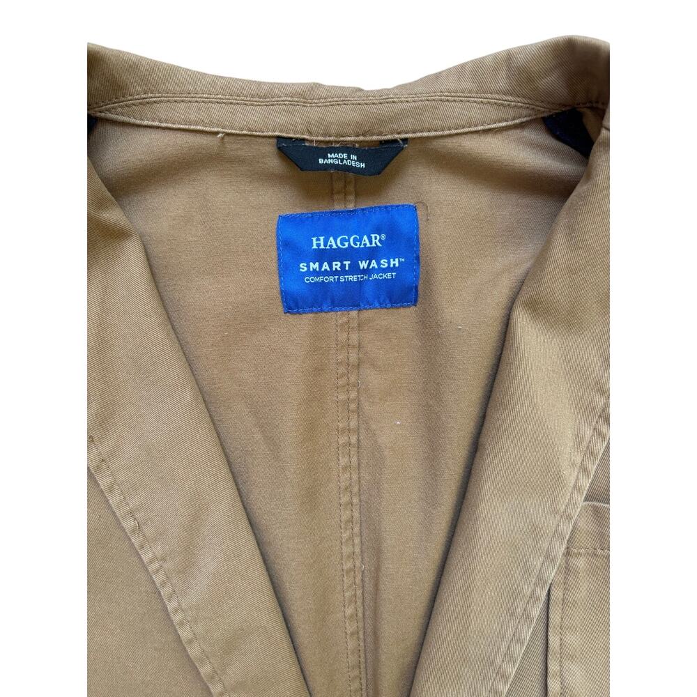 Haggar Men's Smart Wash Comfort Stretch Slim-Fit Sport Jacket, Size M (40/42) - Picture 3 of 12